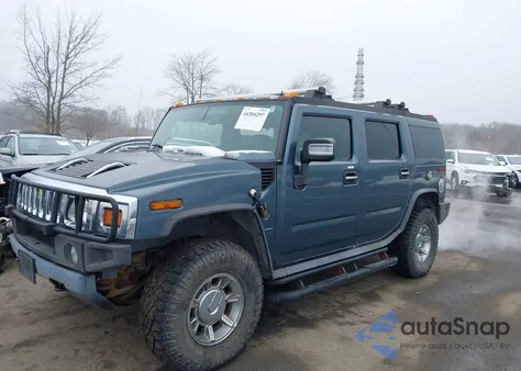 2007 Hummer H2 Suv z USA, uszkodzony, nr VIN 5GRGN23U07H110177